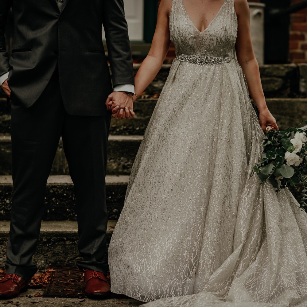 Lazaro Wedding Gown Style 3662